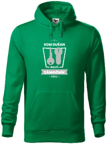 Pánska mikina Najlepší v okolí - zámočník