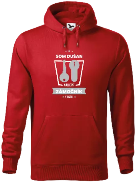 Pánska mikina Najlepší v okolí - zámočník