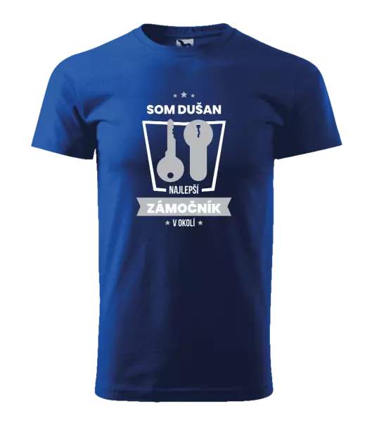 Pánske tričko Najlepší v okolí - zámočník