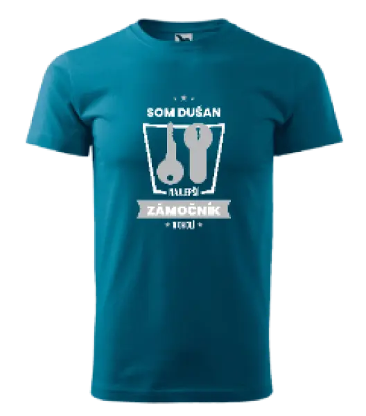 Pánske tričko Najlepší v okolí - zámočník