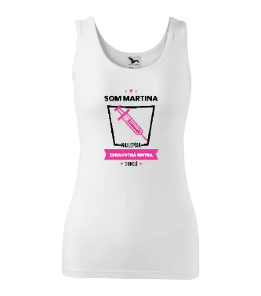 Dámske tielko Najlepší v okolí - zdravotná sestra