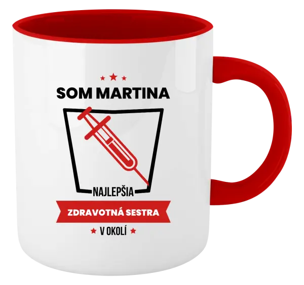 Hrnček  Najlepší v okolí - zdravotná sestra