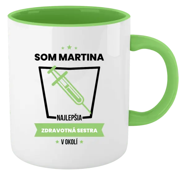 Hrnček  Najlepší v okolí - zdravotná sestra