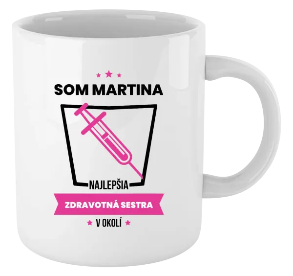 Hrnček Najlepší v okolí - zdravotná sestra