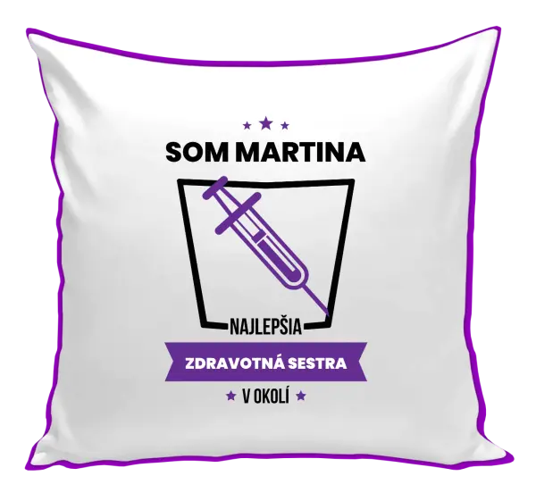 Vankúš Najlepší v okolí - zdravotná sestra