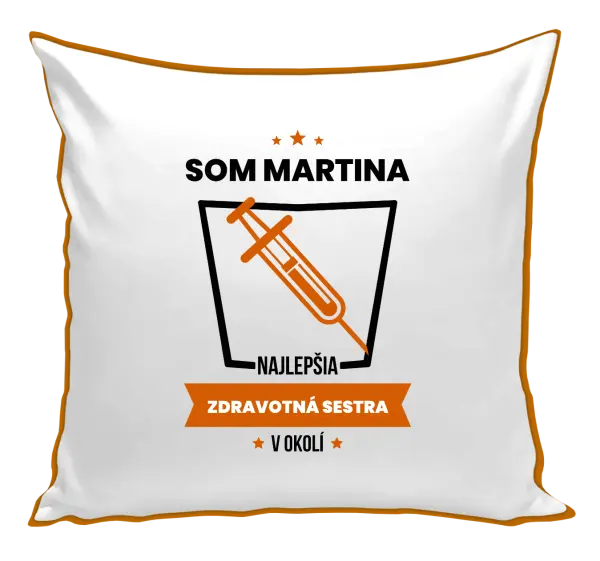 Vankúš Najlepší v okolí - zdravotná sestra