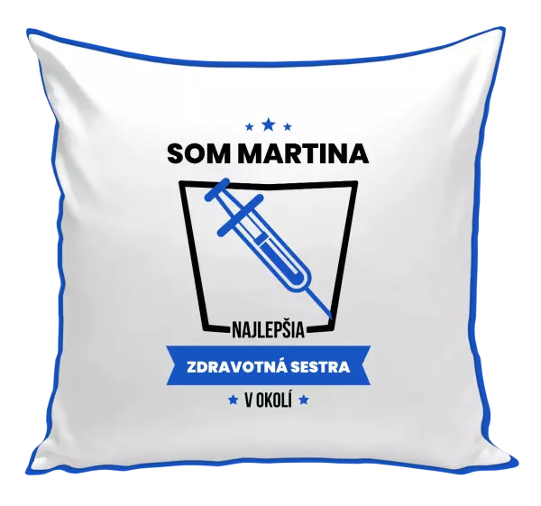 Vankúš Najlepší v okolí - zdravotná sestra