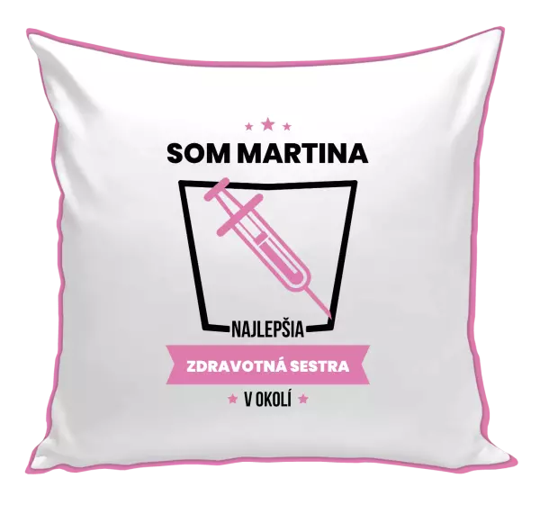 Vankúš Najlepší v okolí - zdravotná sestra