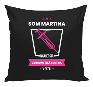 Vankúš Najlepší v okolí - zdravotná sestra