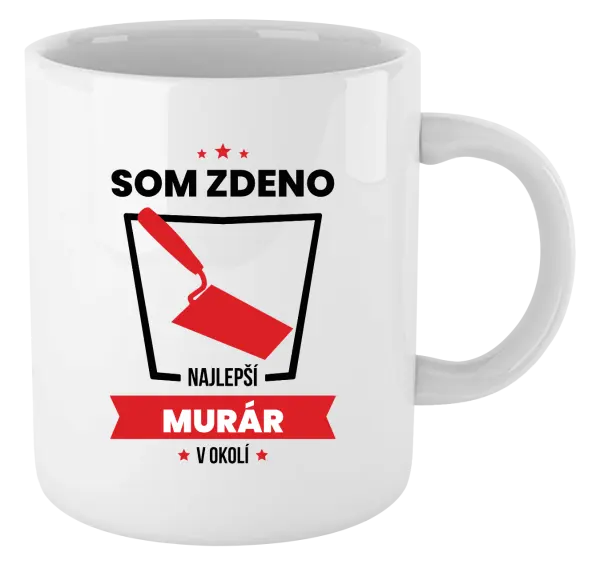 Hrnček Najlepší v okolí - murár