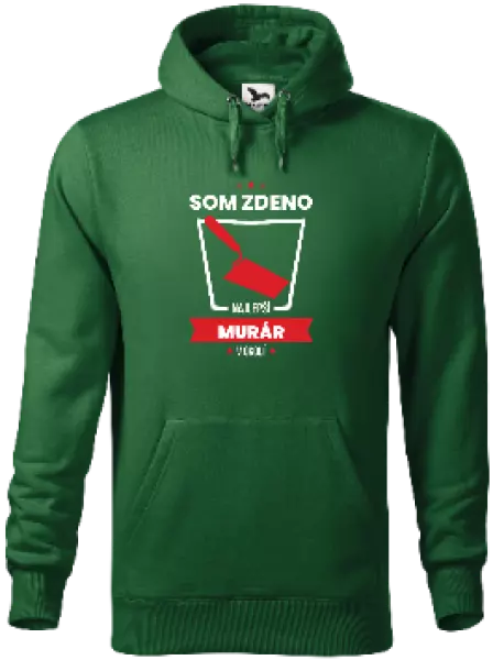 Pánska mikina Najlepší v okolí - murár