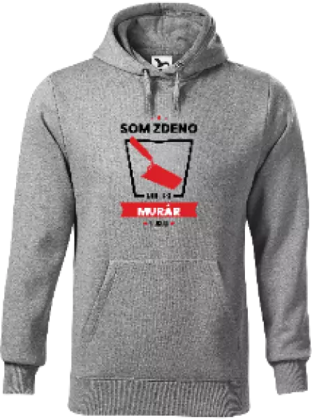 Pánska mikina Najlepší v okolí - murár