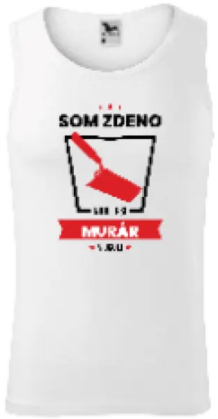 Pánske tielko Najlepší v okolí - murár