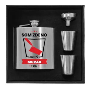 Ploskačka v krabičke Najlepší v okolí - murár