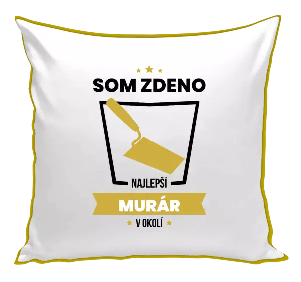 Vankúš Najlepší v okolí - murár