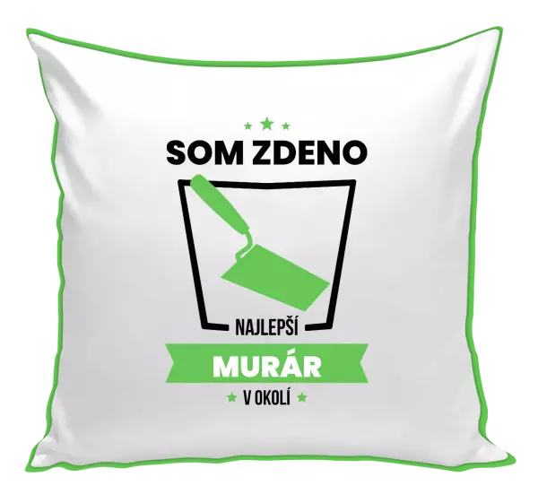 Vankúš Najlepší v okolí - murár