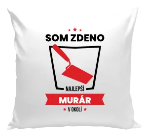 Vankúš Najlepší v okolí - murár