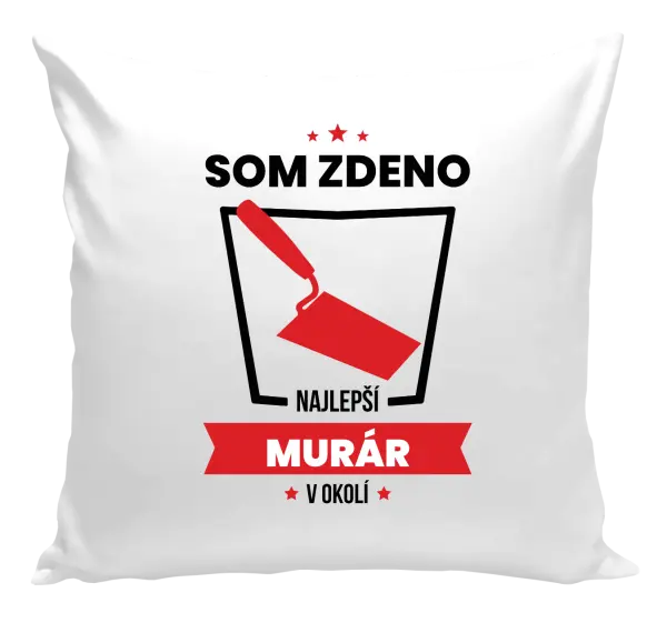 Vankúš Najlepší v okolí - murár