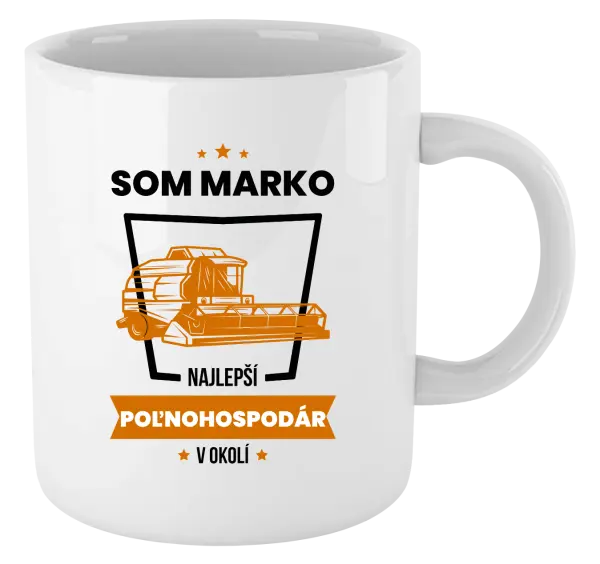 Hrnček Najlepší v okolí - poľnohospodár