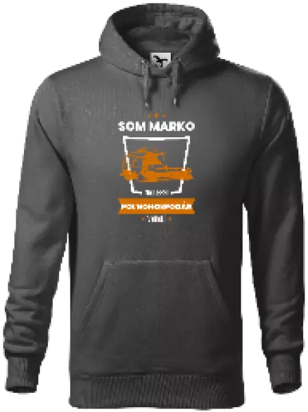 Pánska mikina Najlepší v okolí - poľnohospodár