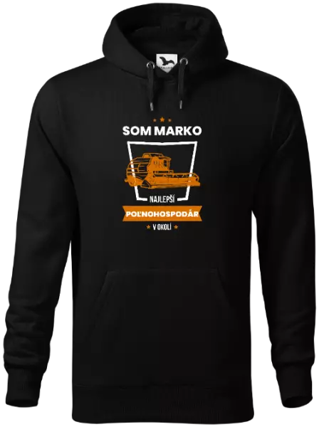 Pánska mikina Najlepší v okolí - poľnohospodár