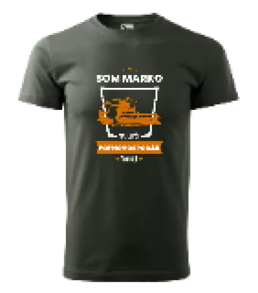 Pánske tričko Najlepší v okolí - poľnohospodár