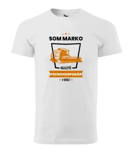 Pánske tričko Najlepší v okolí - poľnohospodár