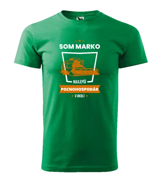 Pánske tričko Najlepší v okolí - poľnohospodár