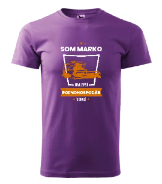 Pánske tričko Najlepší v okolí - poľnohospodár