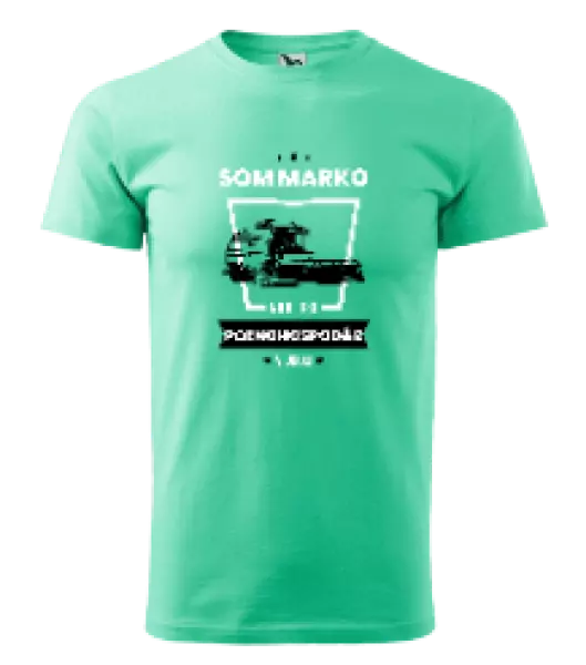 Pánske tričko Najlepší v okolí - poľnohospodár