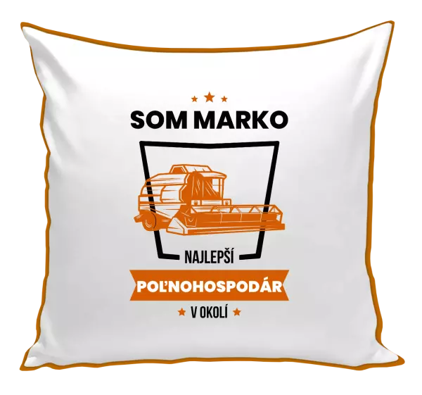 Vankúš Najlepší v okolí - poľnohospodár