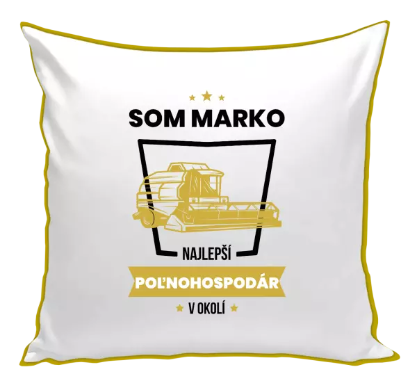 Vankúš Najlepší v okolí - poľnohospodár