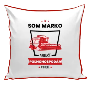 Vankúš Najlepší v okolí - poľnohospodár