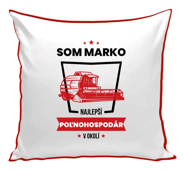 Vankúš Najlepší v okolí - poľnohospodár