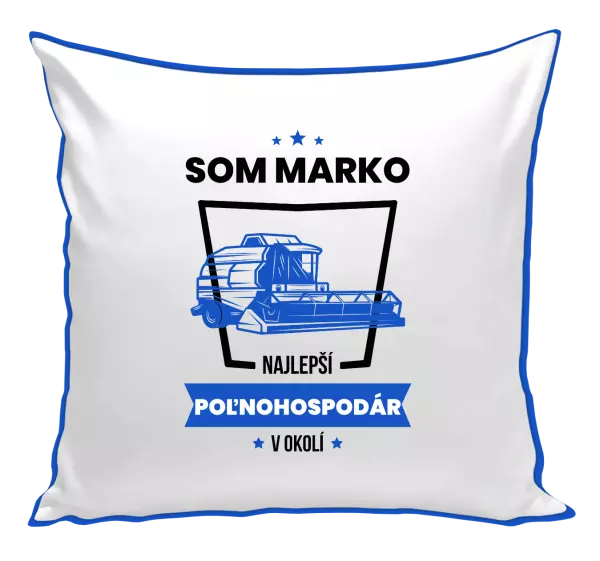 Vankúš Najlepší v okolí - poľnohospodár