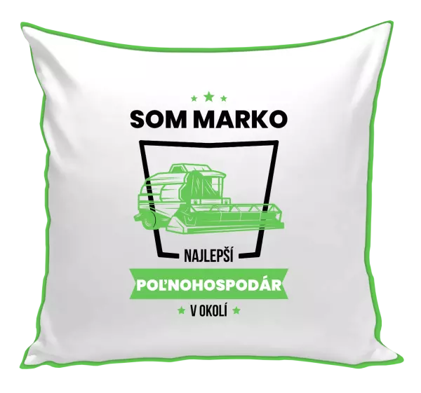 Vankúš Najlepší v okolí - poľnohospodár