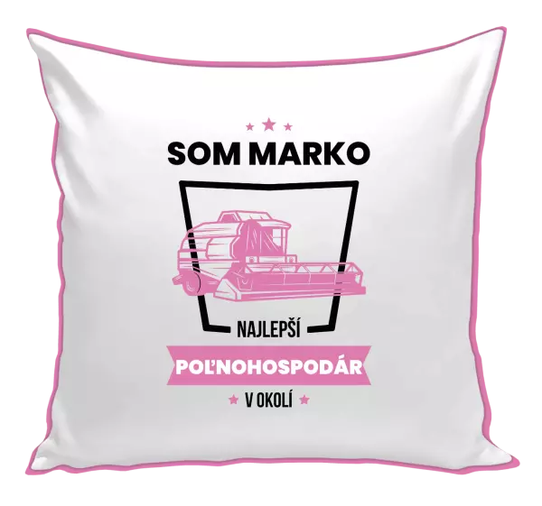 Vankúš Najlepší v okolí - poľnohospodár