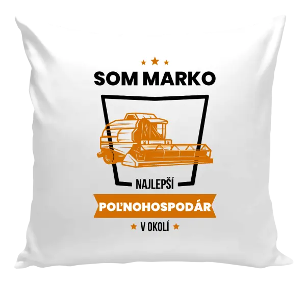 Vankúš Najlepší v okolí - poľnohospodár