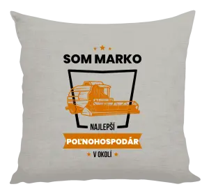 Vankúš Najlepší v okolí - poľnohospodár