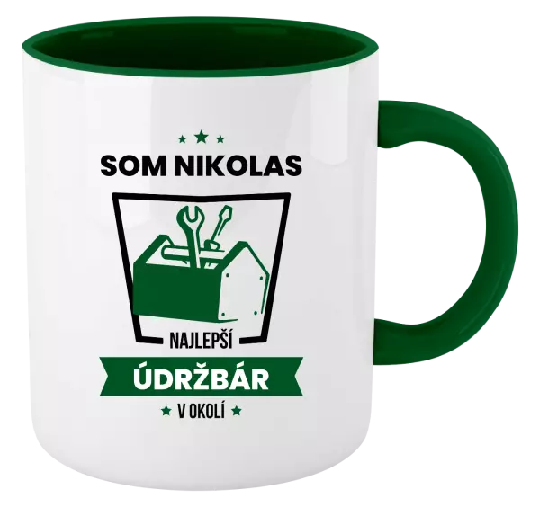 Hrnček  Najlepší v okolí - údržbár