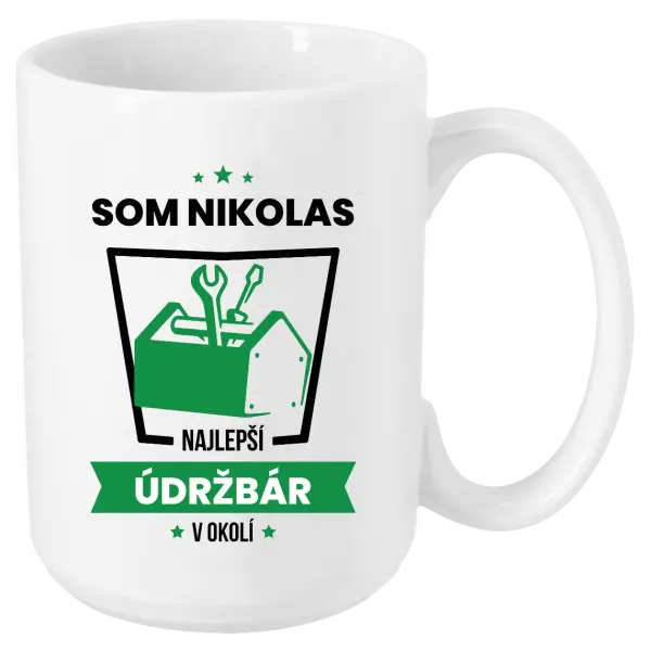 Hrnček Najlepší v okolí - údržbár