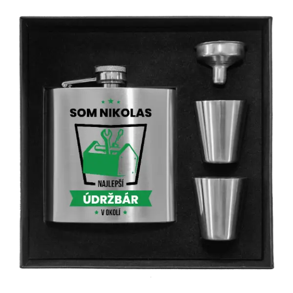 Ploskačka v krabičke Najlepší v okolí - údržbár