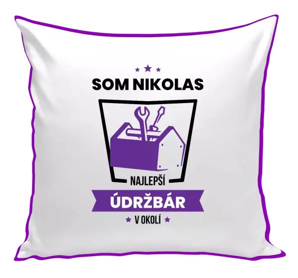 Vankúš Najlepší v okolí - údržbár