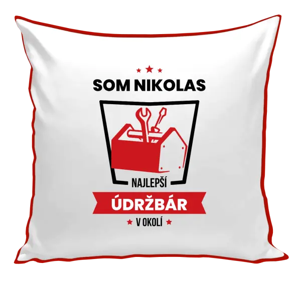 Vankúš Najlepší v okolí - údržbár