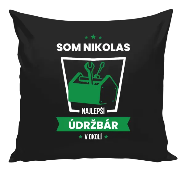 Vankúš Najlepší v okolí - údržbár