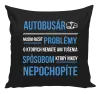 Vankúš Musím riešiť problémy - autobusár