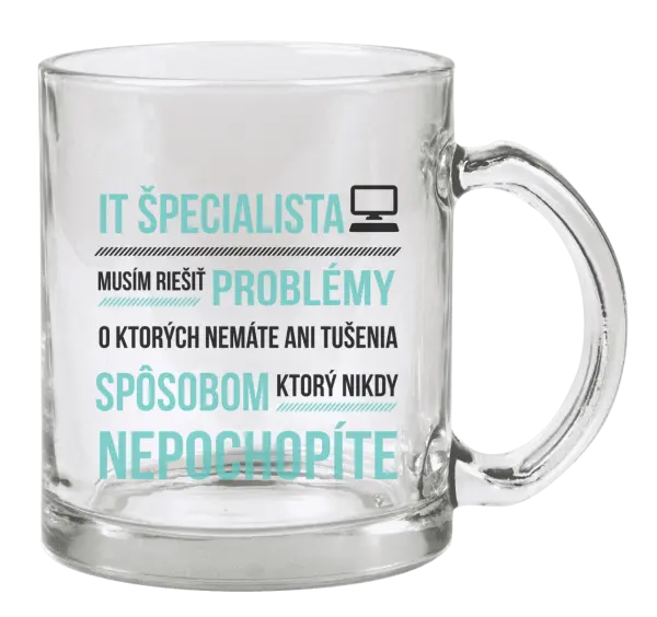 Hrnček Musím riešiť problémy - IT špecialista