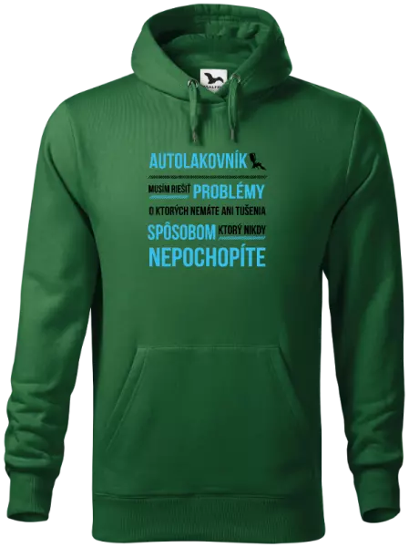 Pánska mikina Musím riešiť problémy - autolakovník