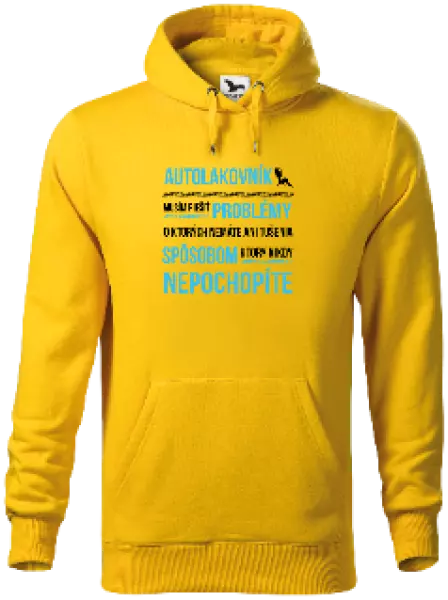 Pánska mikina Musím riešiť problémy - autolakovník