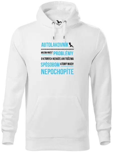 Pánska mikina Musím riešiť problémy - autolakovník